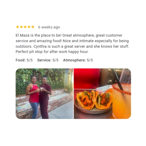 Five Star Google Review